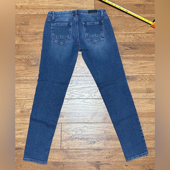 Cult Of Individuality Teaser Skinny Polka Dot Denim Jeans tagged 30 - Picture 9 of 9